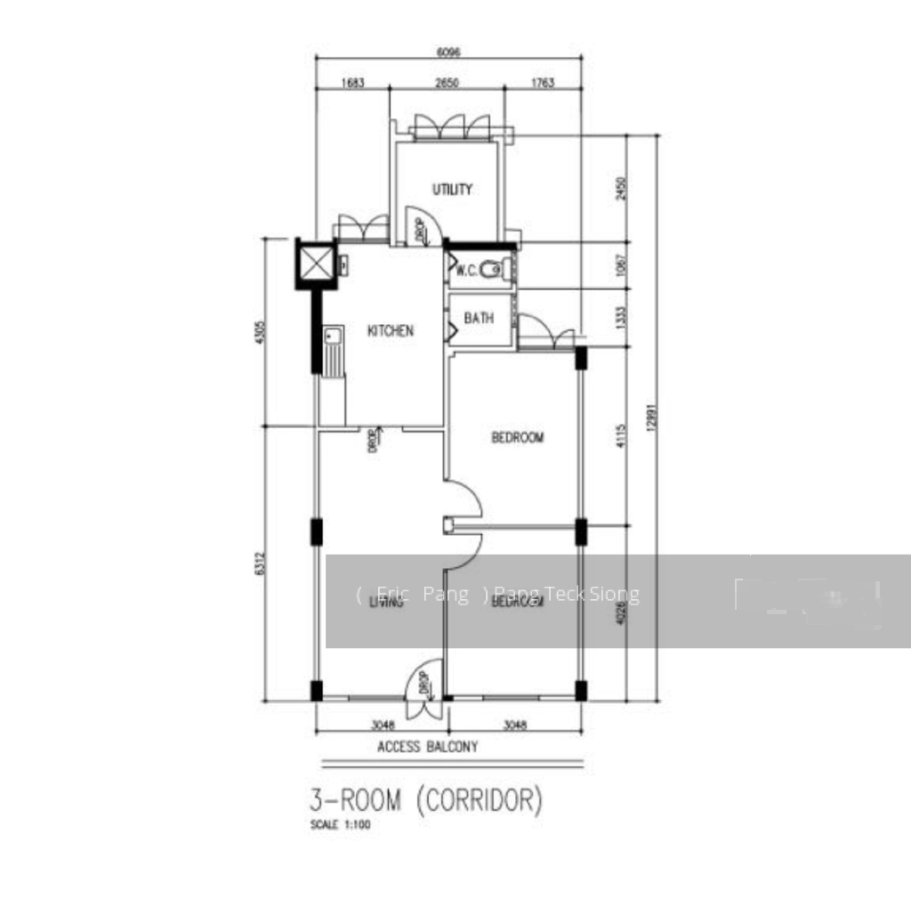 Blk 57 Marine Terrace (Marine Parade), HDB 3 Rooms #203713591